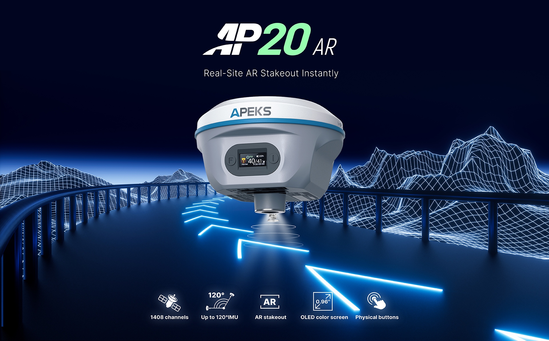 APEKS AP20AR GNSS RTK