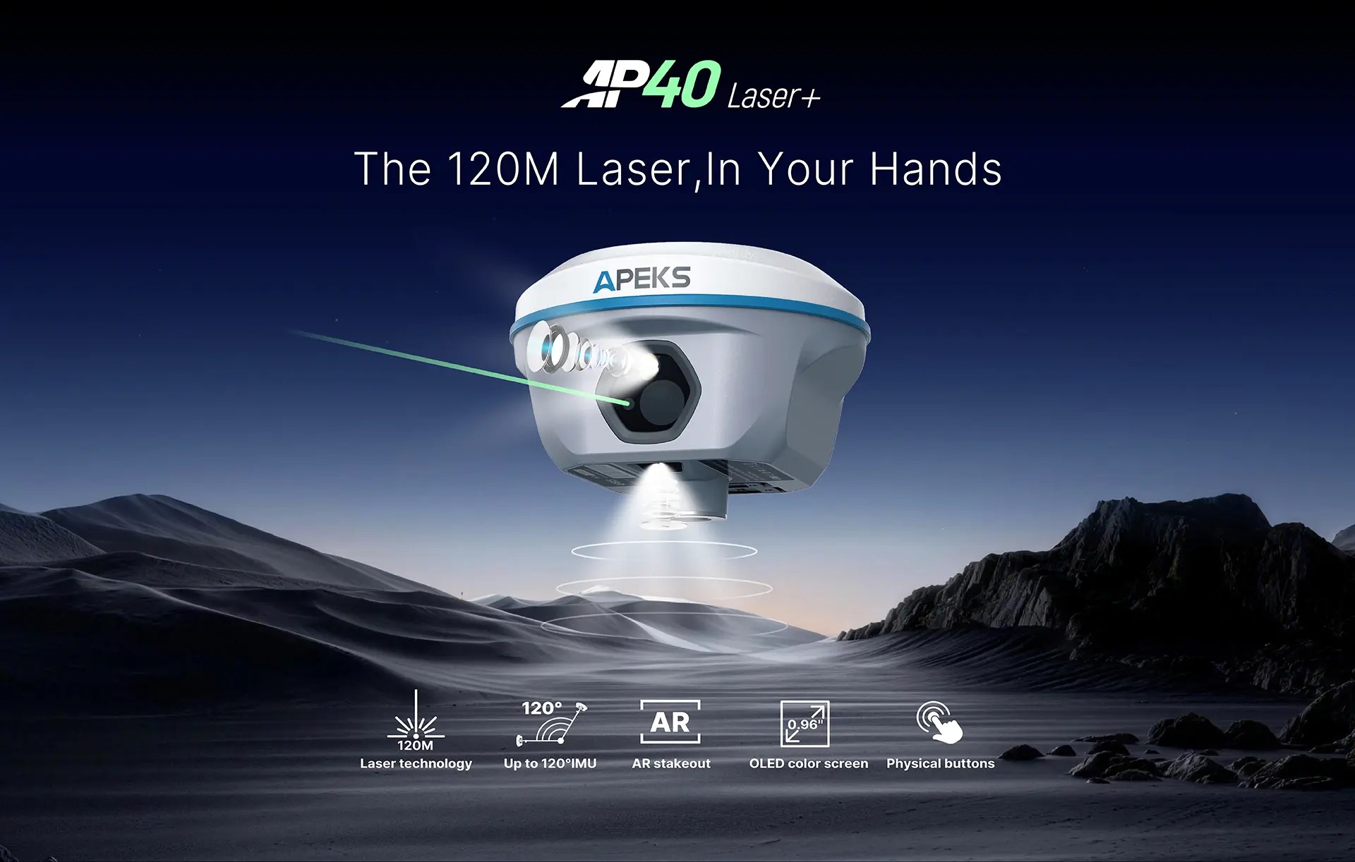 APEKS AP40 Laser+ RTK