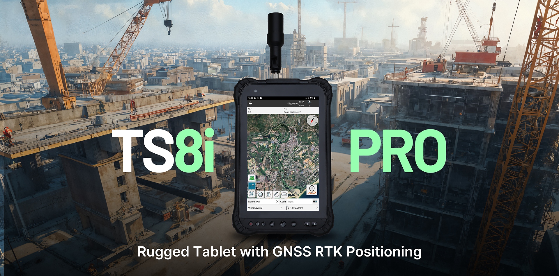 APEKS TS8i Pro Tablet with GNSS RTK
